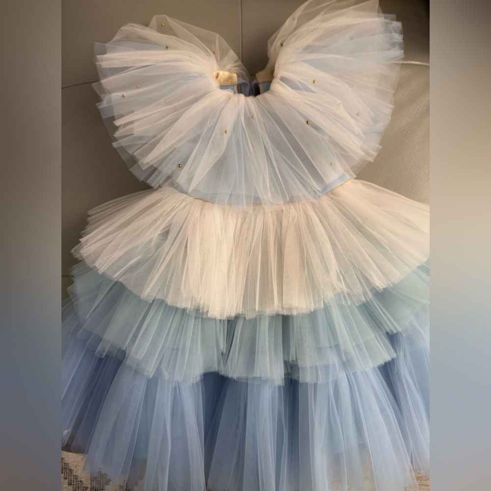 Nikolia- Tiered Tulle Dress , size 2-4